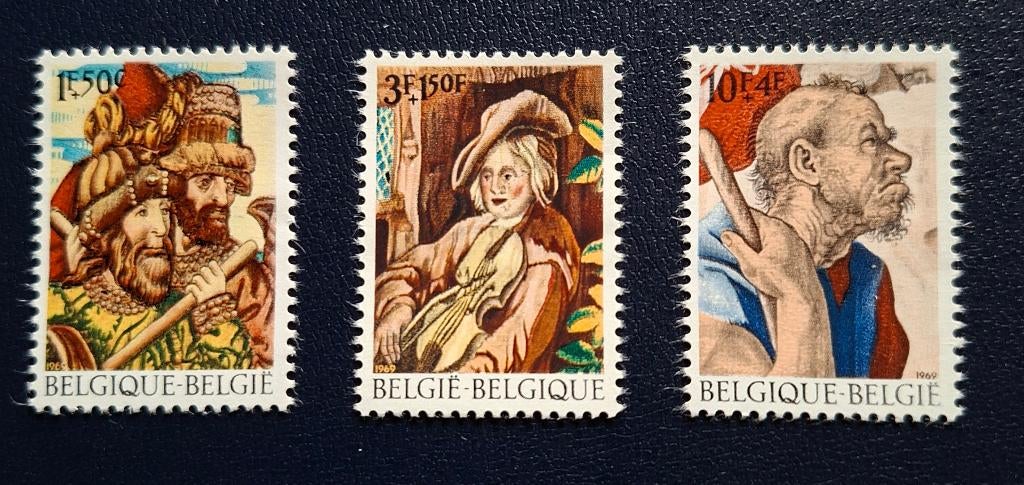 Timbres OBP 1505/07** de Belgique, Sans timbre, Neuf, Enlèvement ou Envoi, Non oblitéré