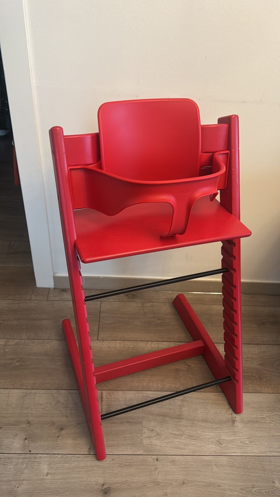 Stokke tripp trapp kinderstoel met babyset, Enlèvement ou Envoi, Comme neuf