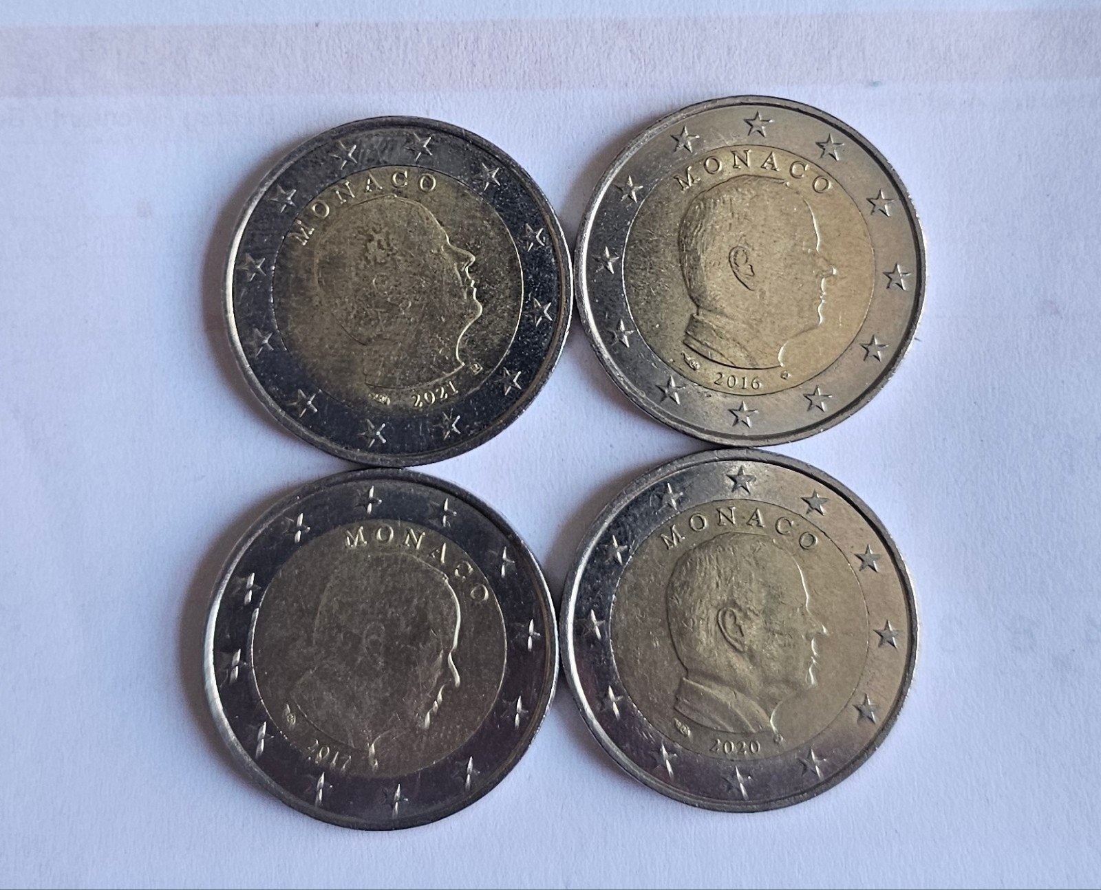 MONACO, Timbres & Monnaies, Monaco