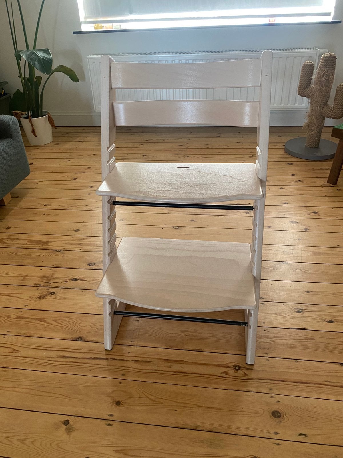 Stokke triptrap, Kinderen en Baby's, Ophalen, Zo goed als nieuw, Meegroeistoel, Afneembaar eetblad