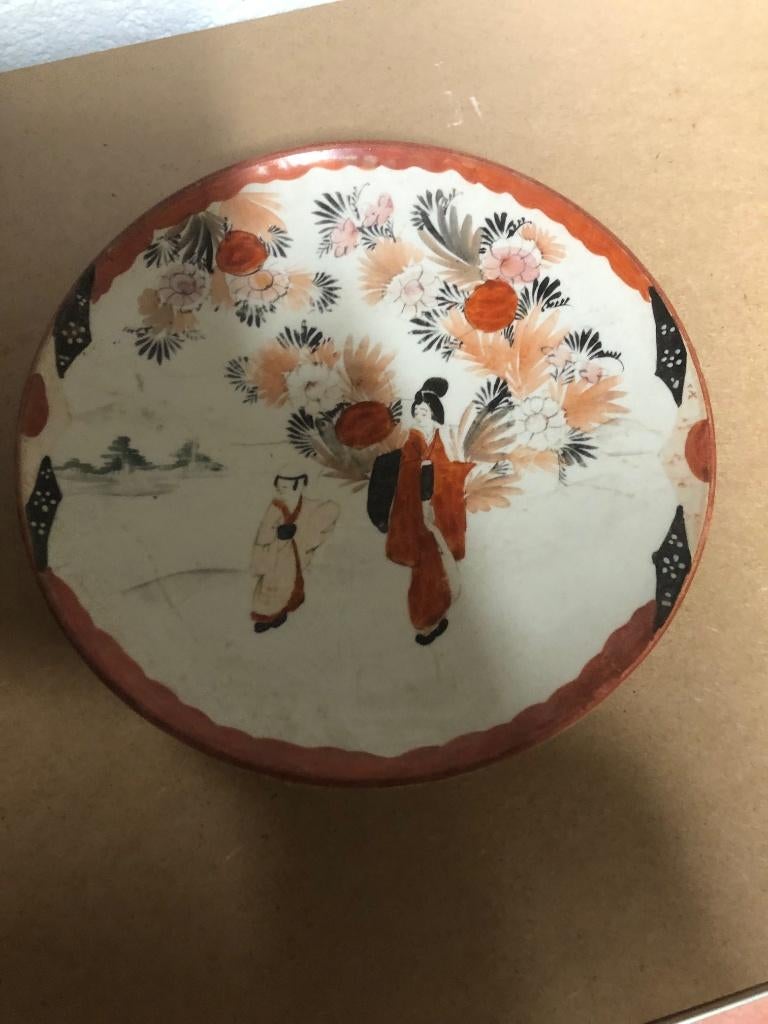 Assiette Japonaise "KUTANI", Enlèvement
