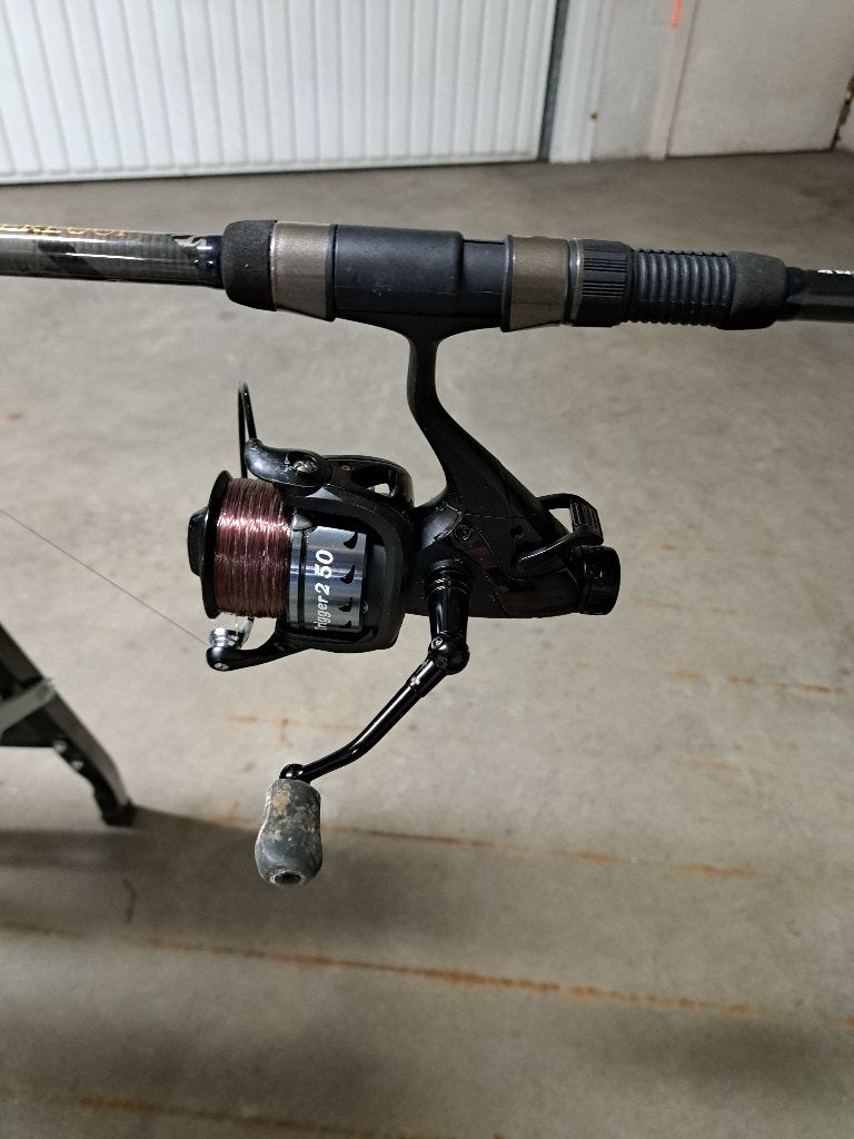 Karpelhengel Shimano, Enlèvement, Comme neuf, Ensemble complet