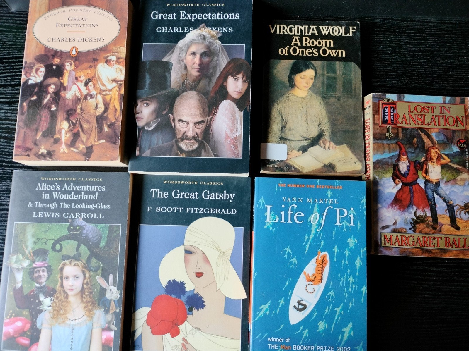 Engelse Classics: oa: Dickens, Caroll, Fitzgerald, Woolf, Ophalen of Verzenden