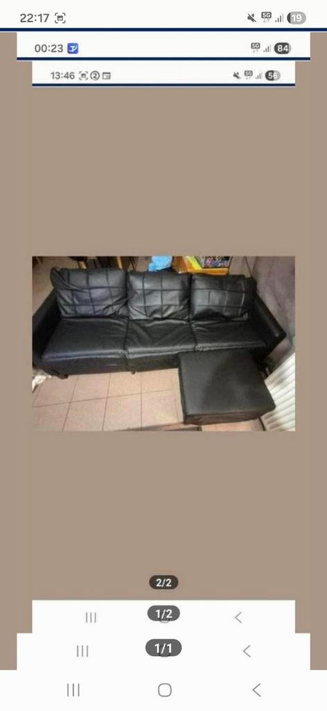 A vendre urgence 50 euro avec poufff, Autos : Divers, Tapis de coffre, Enlèvement ou Envoi