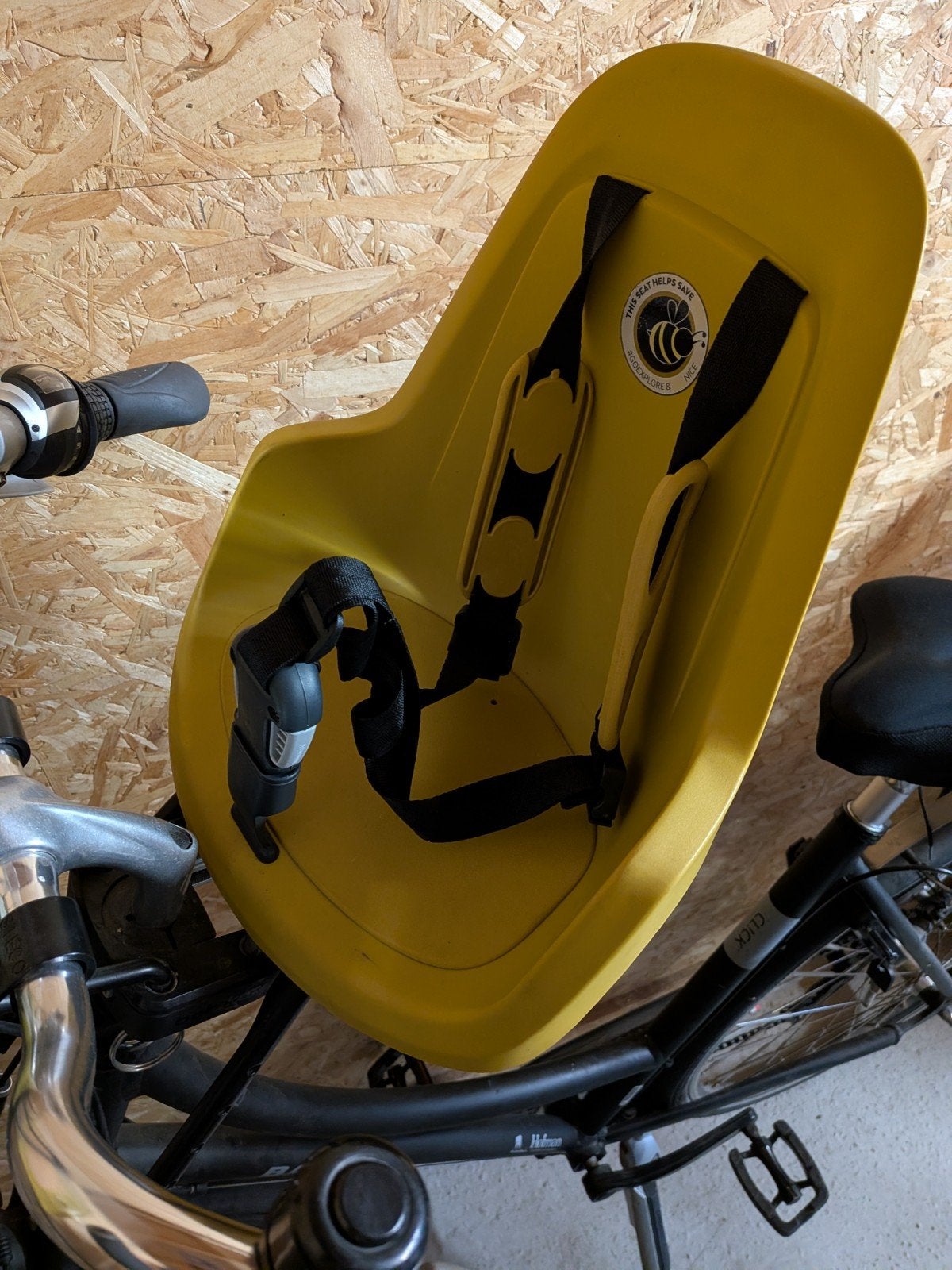 Bobike mini zitje vooraan, Fietsen en Brommers, Ophalen, 0 t/m 18 kg, Voorzitje, Bobike GO Mini
