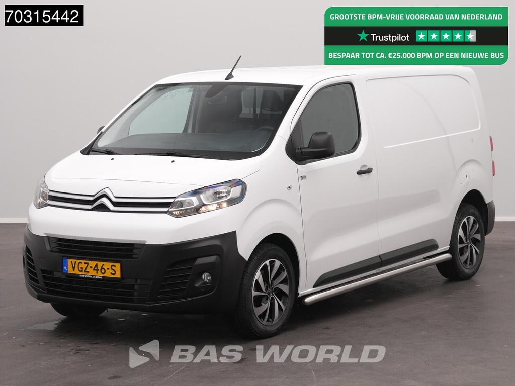 Citroën Jumpy 120pk L2H1 Trekhaak Navi Airco Cruise Camera, Stof, Gebruikt, Euro 6, 4 cilinders