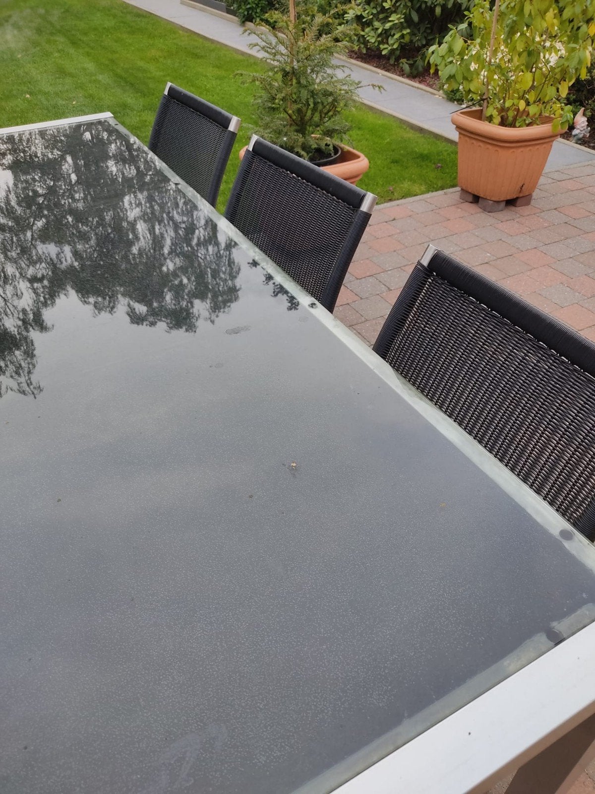 Set tafel + 6 stoelen, Tuin en Terras, Tuintafels, Aluminium, Ophalen