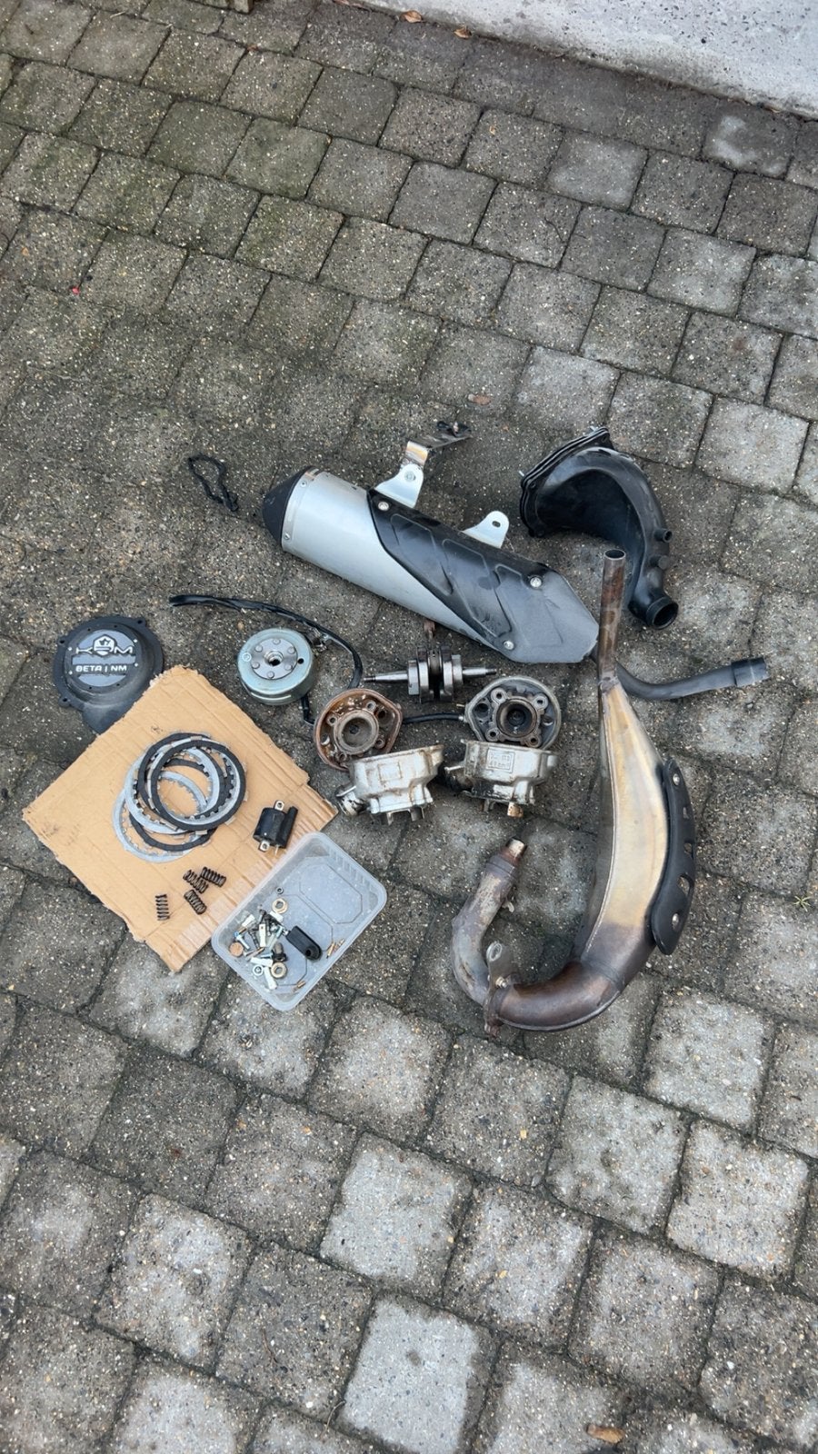 Schakelbrommer 50cc onderdelen, Gebruikt, 50 cc, 5 versnellingen, Ophalen