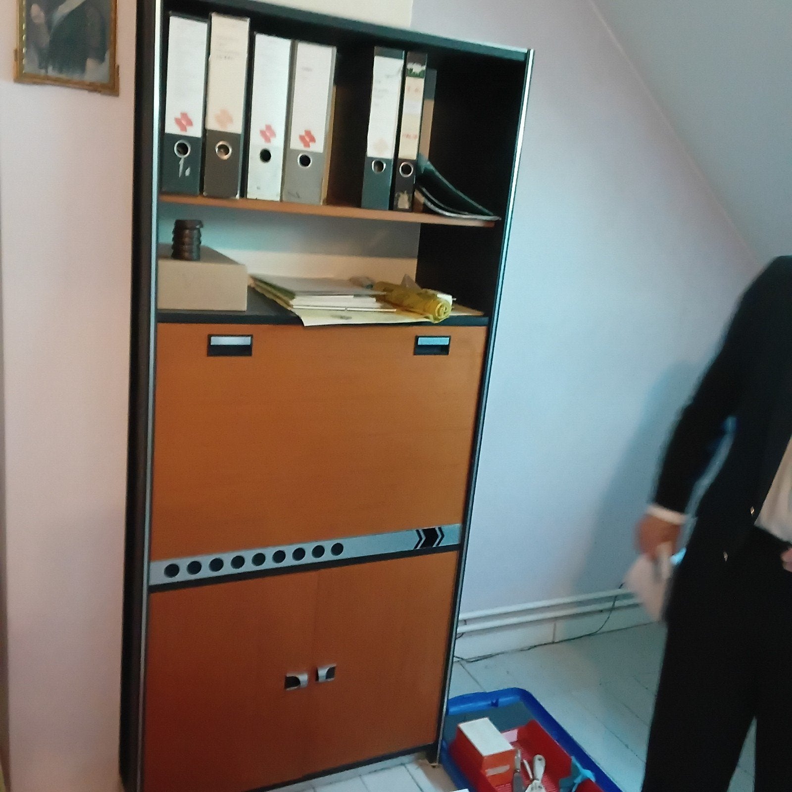 Secrétaire bureau vintage 1960 1970