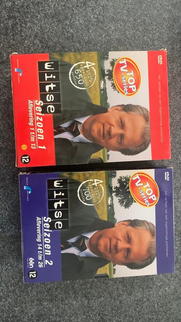 Dvd Witse seizoen 1 en 2, Enlèvement, Utilisé