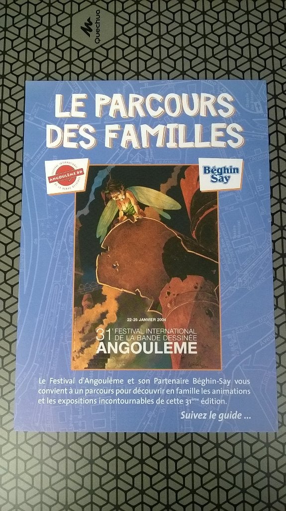 Folder 31ste festival van Angoulème – Régis Loisel, Boeken, Eén stripboek, Ophalen of Verzenden, Zo goed als nieuw, Régis Loisel
