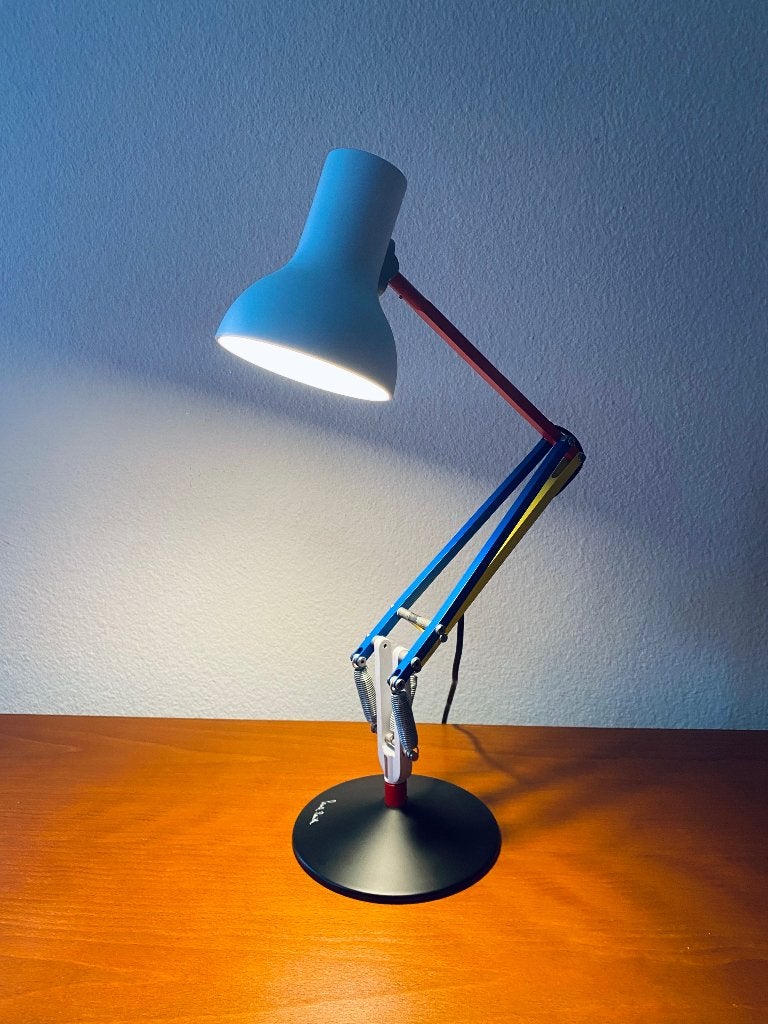 Lampe Anglepoise collab Paul Smith - Type 75 - Edition Three, Maison & Meubles, Lampe de bureau, Comme neuf, Multicolore, 90 cm
