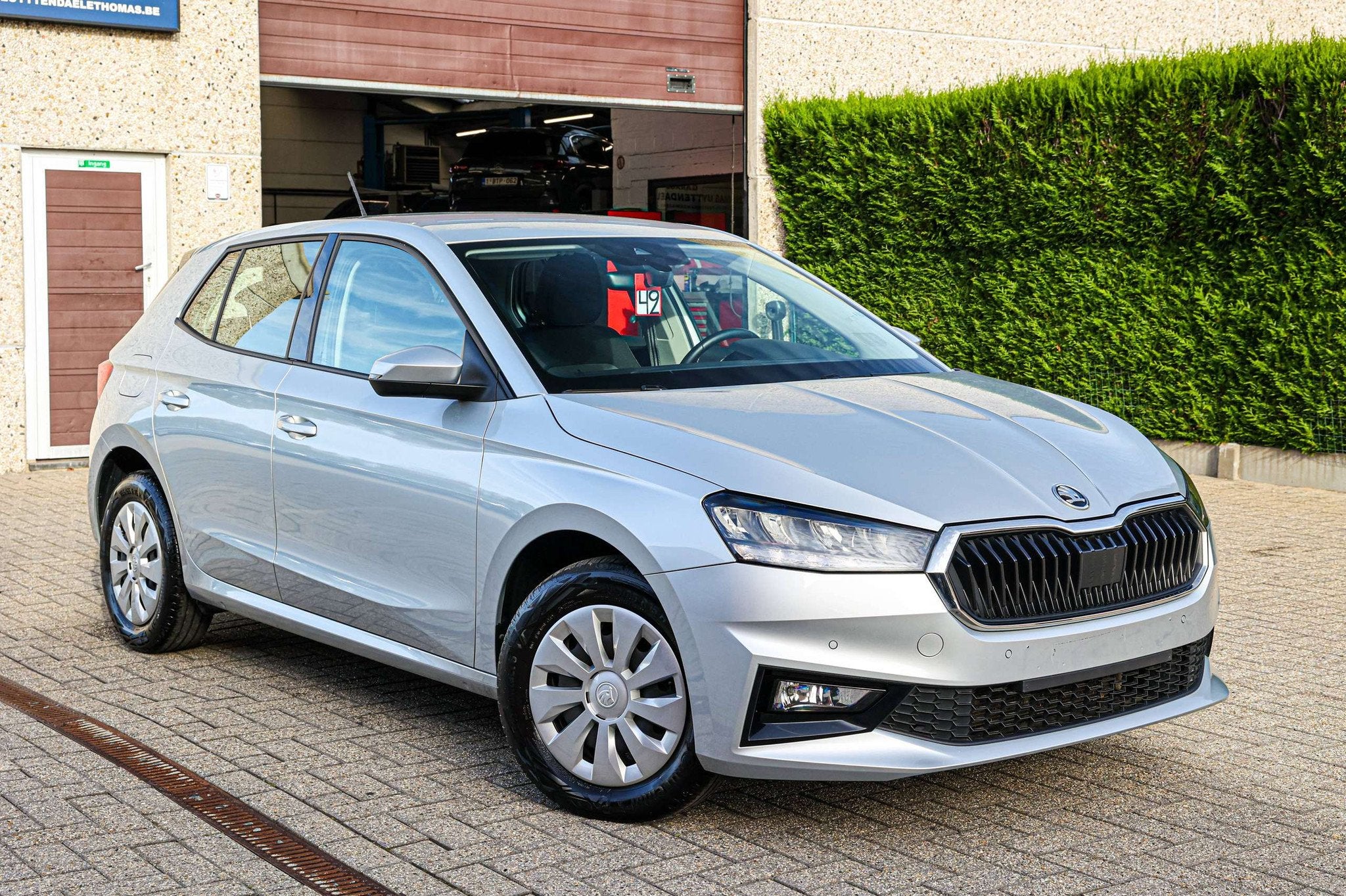 Skoda Fabia ACHTERUITRIJCAMERA*NAVIGATIE*PARKEERSENSOREN-VOO, Gebruikt, Zwart, 116 pk, Geheel digitaal combi-instrument