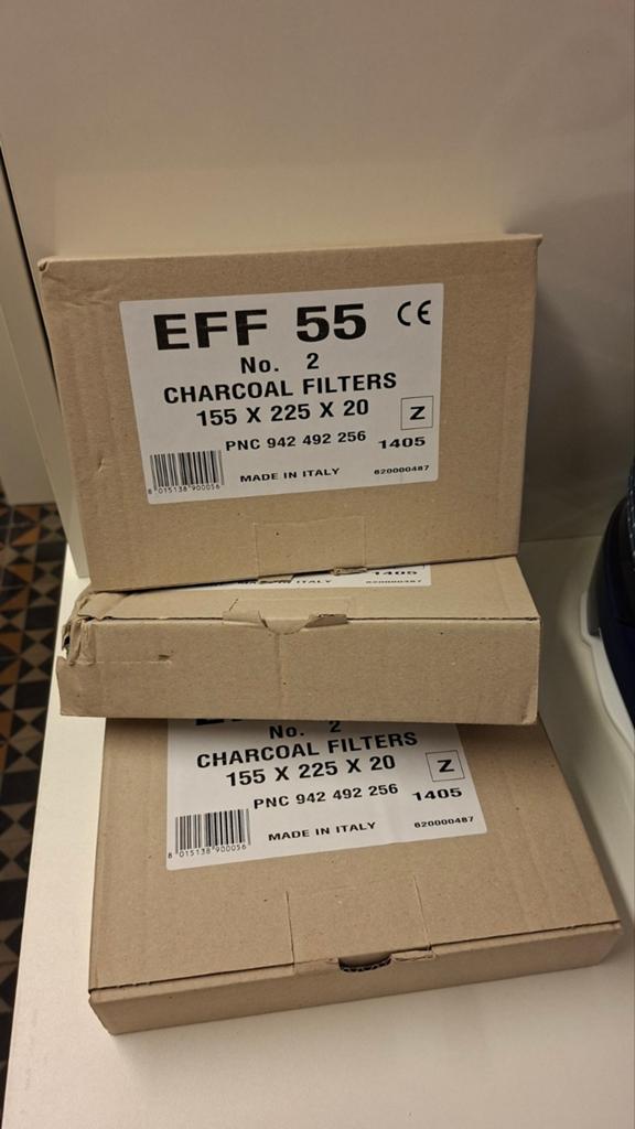 AEG en Zanussi koolstoffilter EFF55 - dampkap, Huis en Inrichting, Keuken | Complete keukens, Ophalen