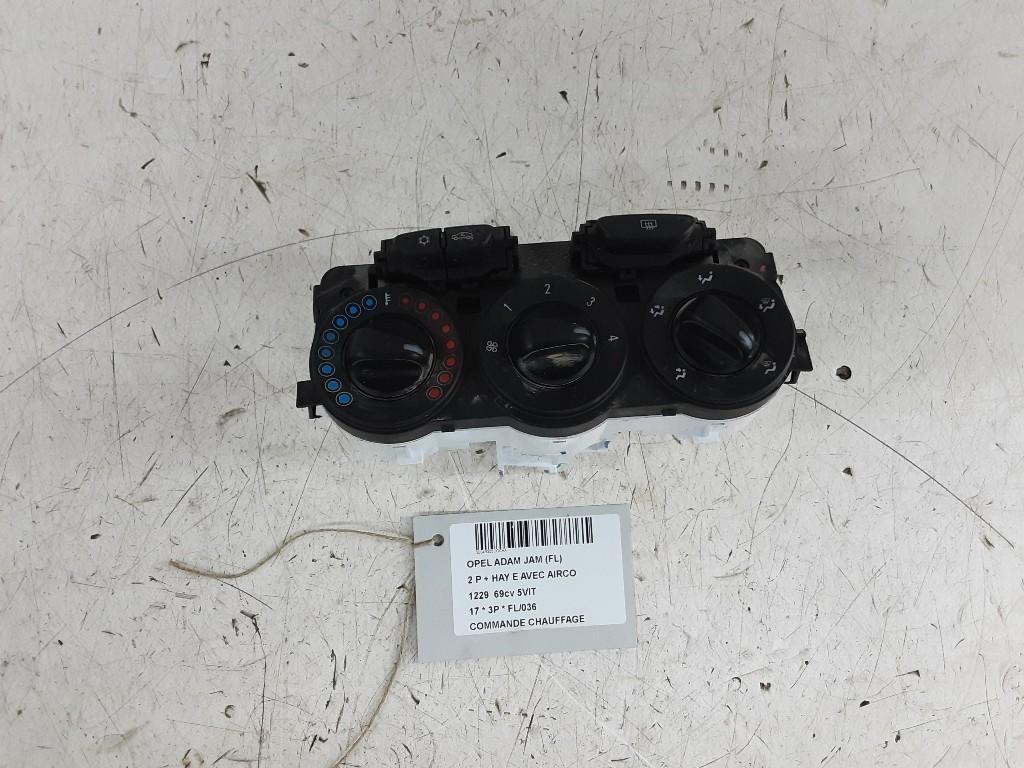 PANNEAU DE COMMANDE CHAUFFAGE CLIMATISATION Opel Adam, Utilisé, Rue de l'Espoir 34 34
4030  GRIVEGNÉE, BE, Info@Collignon.be, Opel
