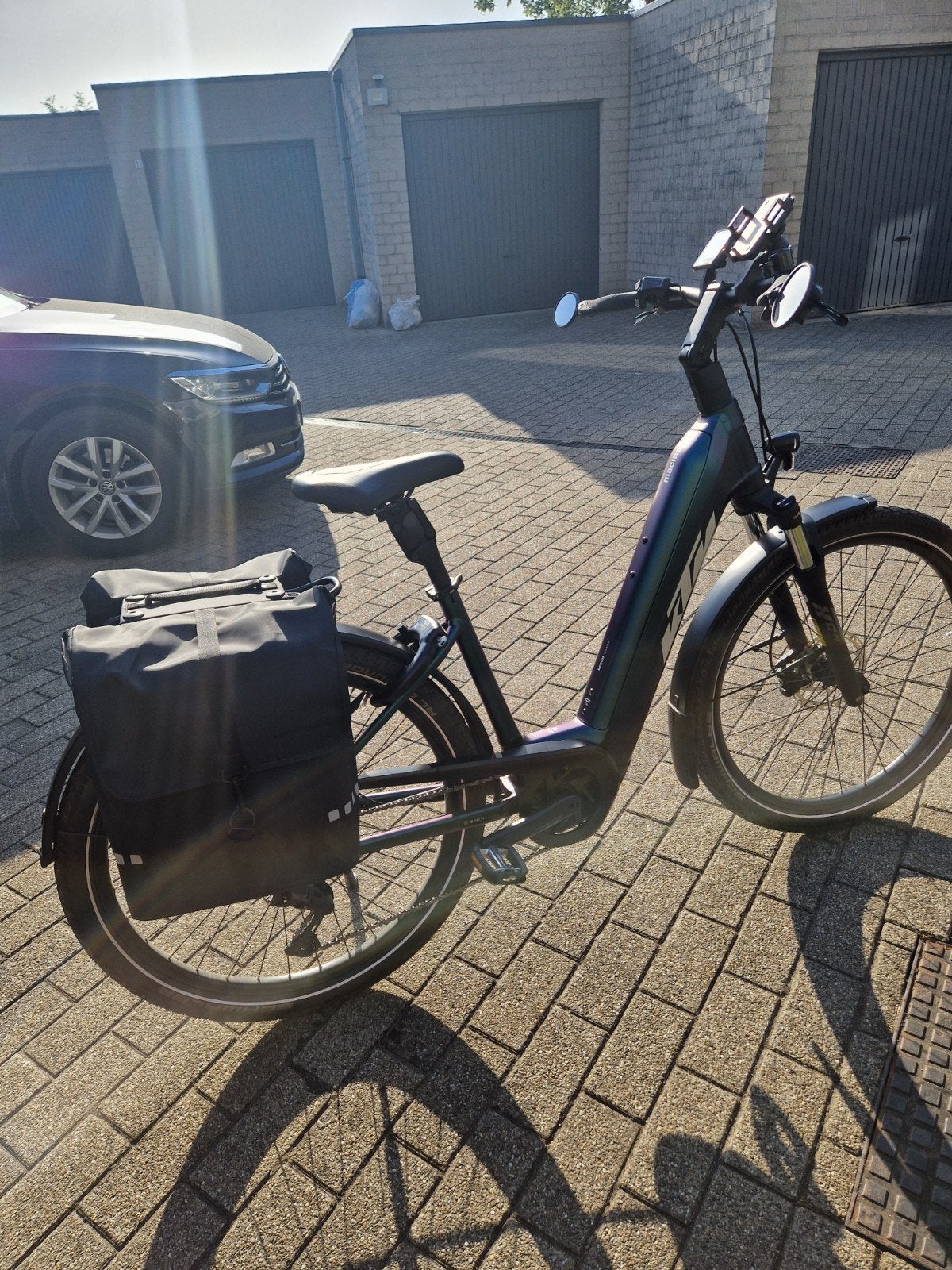 KTM elektrische fiets, Ophalen