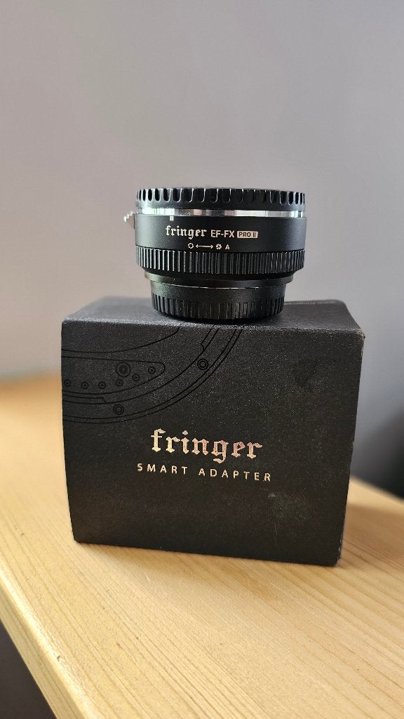 Fringer EF-FX Pro II – Bague Canon EF/EF-S vers Fujifilm X, Autofocus, Comme neuf, Lentille additionnelle/convertisseur, Autres marques
