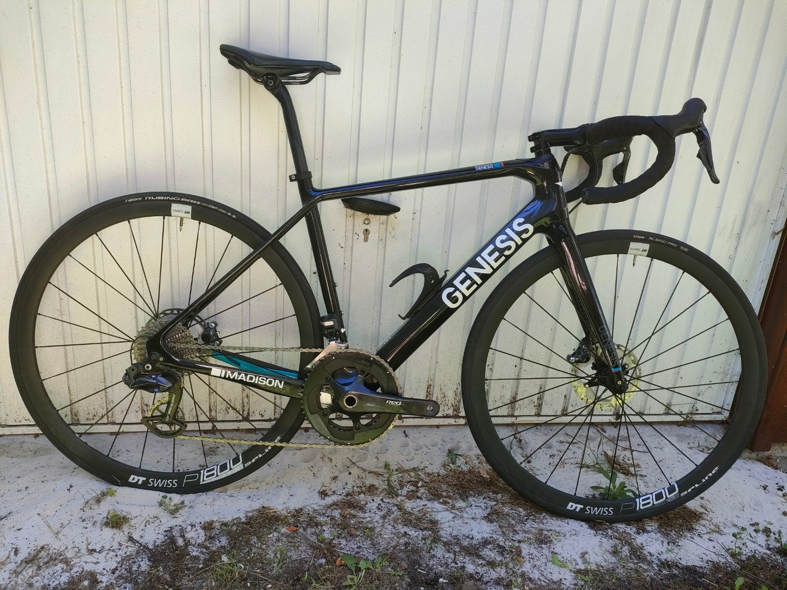 Genesis Carbon Racefiets S - Ultegra Di2 + SRAM Red, Fietsen en Brommers, 28 inch, Carbon, Heren, 49 tot 53 cm