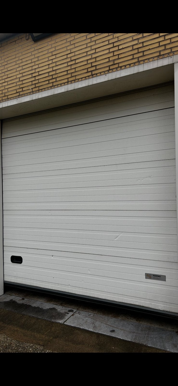 porte sectionnel motorisé Nassau h 2.9 xx2.80, Bricolage & Construction, Enlèvement ou Envoi, Comme neuf, 200 cm ou plus