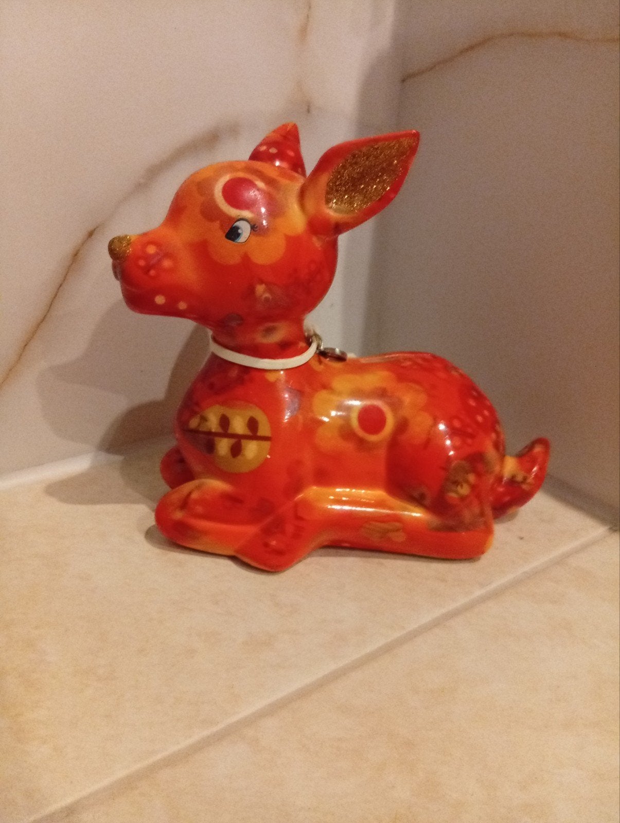 Pomme pidou spaarpot hertje, 20€, Collections, Tirelires, Enlèvement