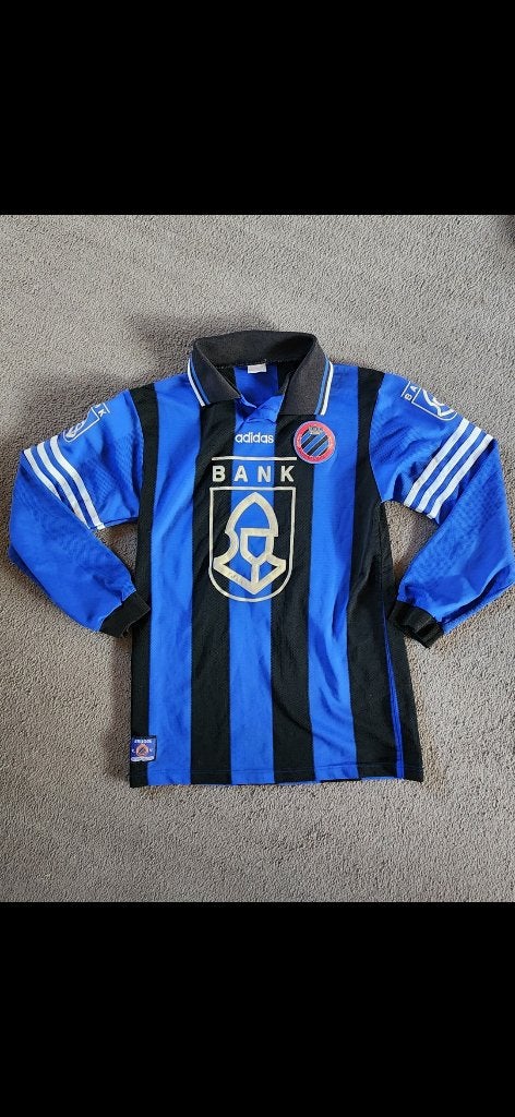 Club Bruges S retroshirt, Ophalen of Verzenden, Zo goed als nieuw, Shirt