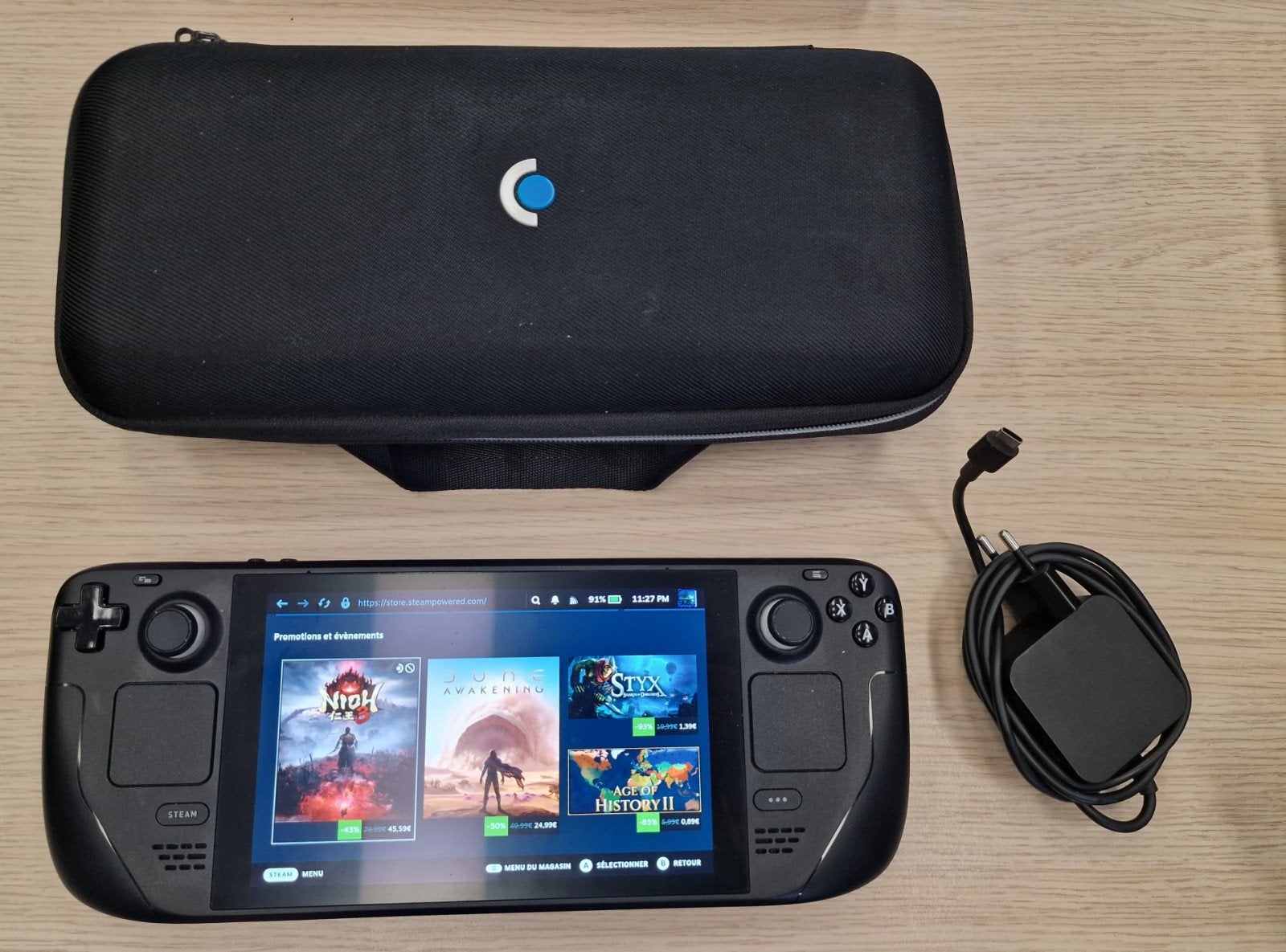 Steam Deck Lcd 512go avec traitement anti-reflet, Enlèvement ou Envoi, Valve, Comme neuf