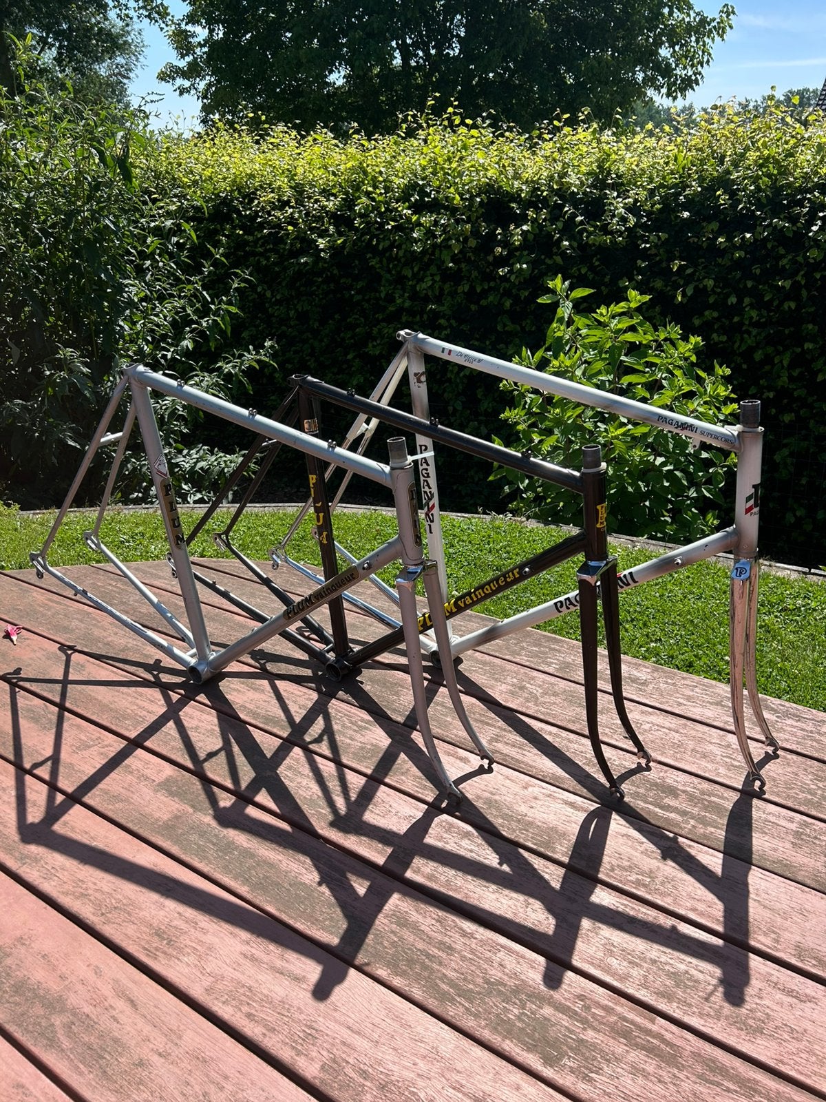 3 Plum vainqueur frames, Fietsen en Brommers, Ophalen