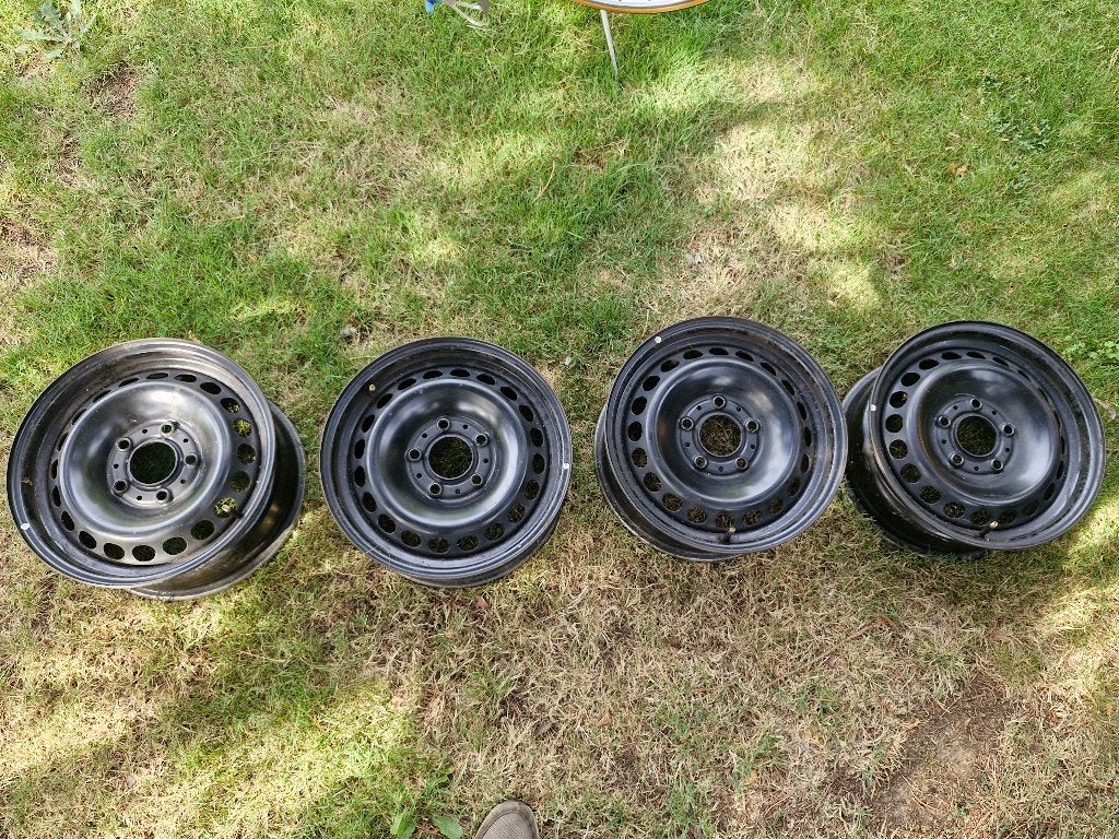 BMW E36 E46 stalen velgen, Auto-onderdelen, Ophalen, Gebruikt, 15 inch, Velg(en)