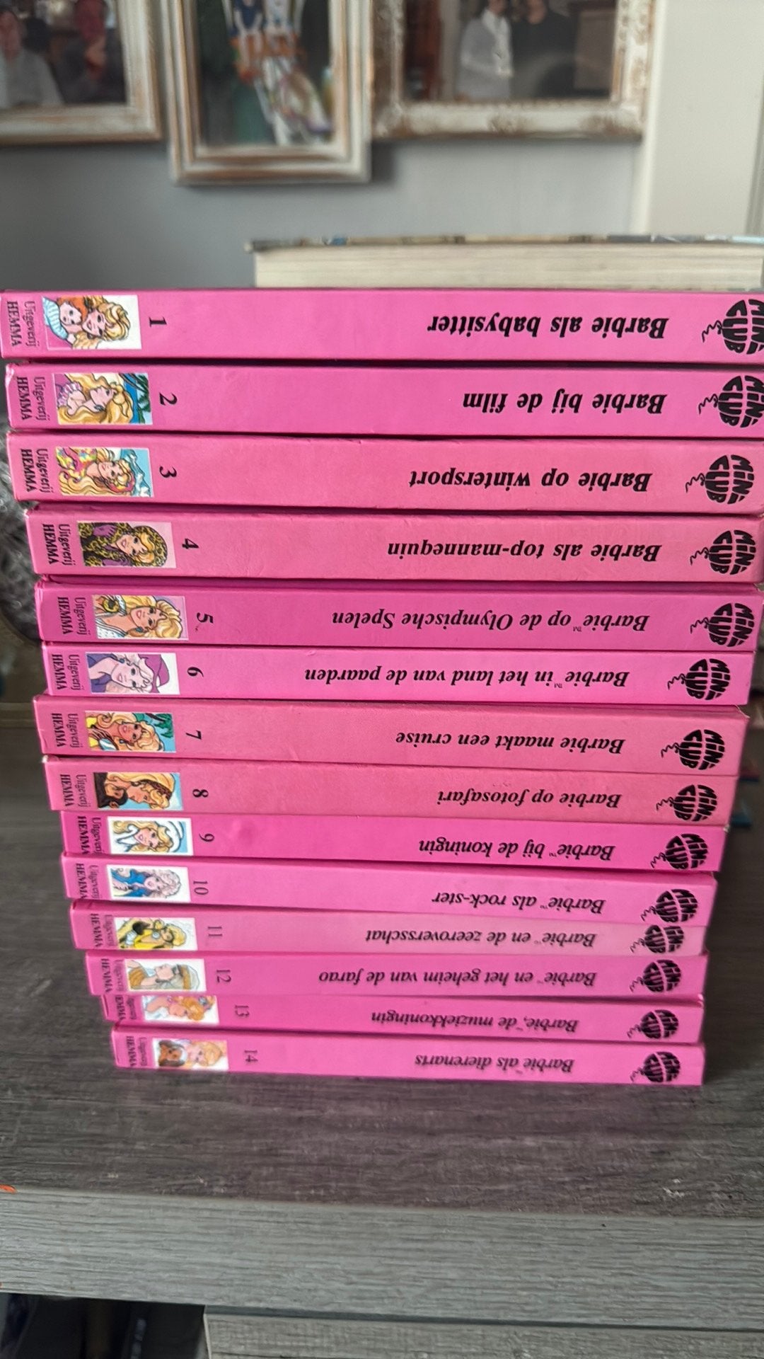 Barbie leesboeken, Ophalen, Zo goed als nieuw