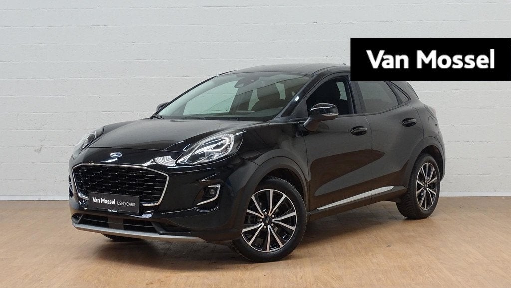 Ford Puma Titanium X|Automaat|B&O||SPECIAL PRICE Ford Puma T, Auto's, Stof, Euro 6, 1226 kg, Zwart