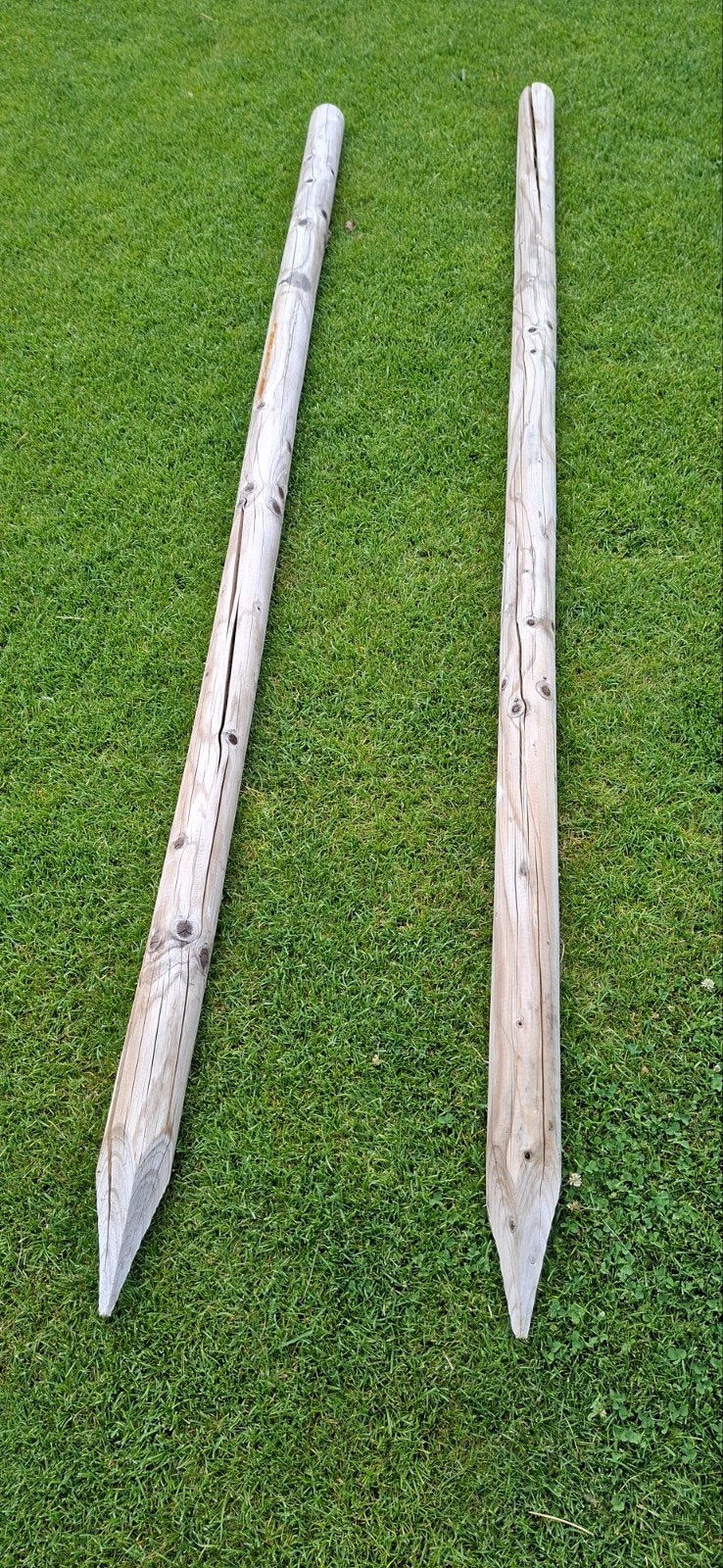 Houten tuin palen, Ophalen, Palen
