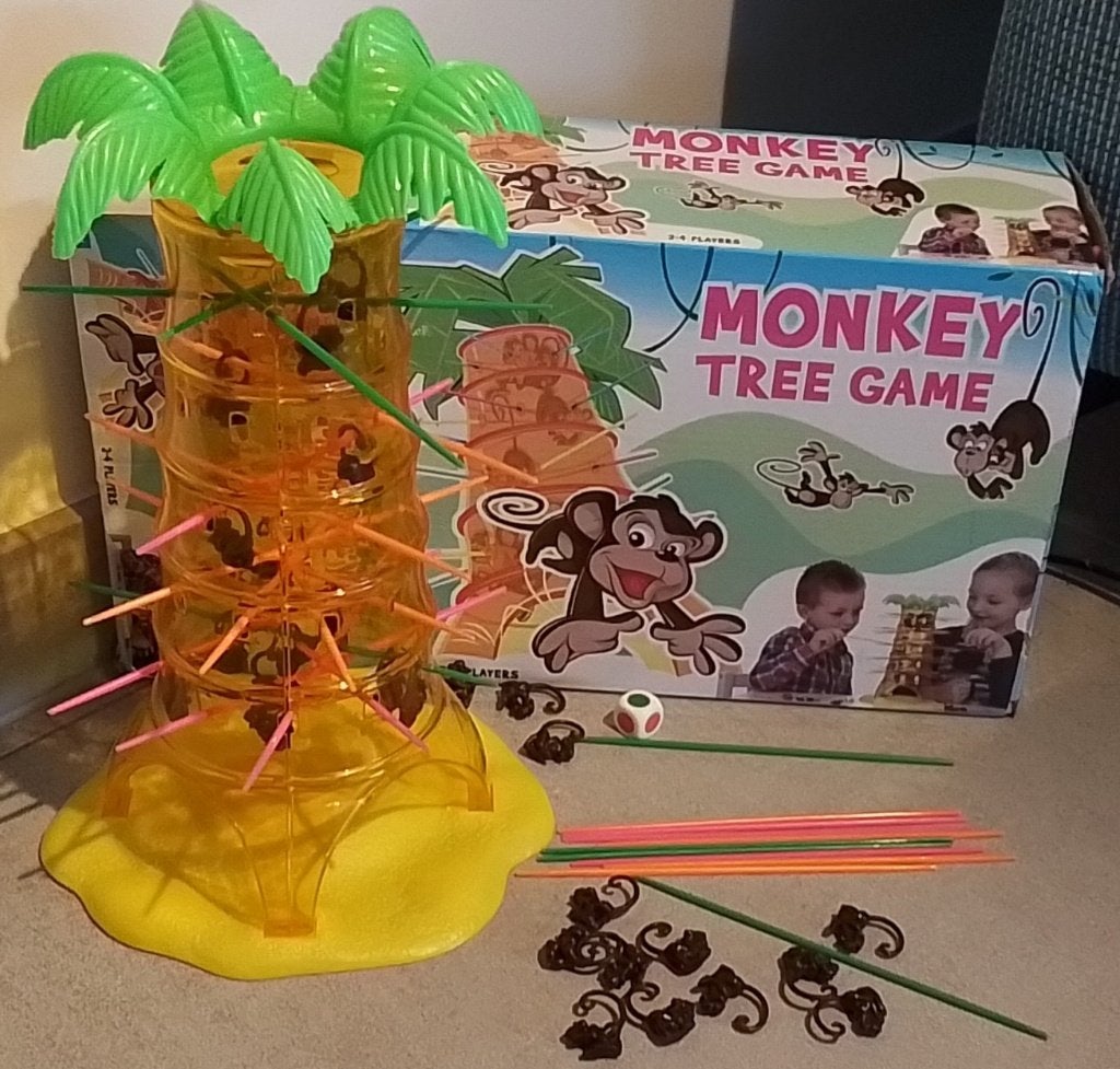 Tof spel voor kinderen :MONKEY TREE GAME, Hobby & Loisirs créatifs, Jeux de société | Autre, Trois ou quatre joueurs, Enlèvement