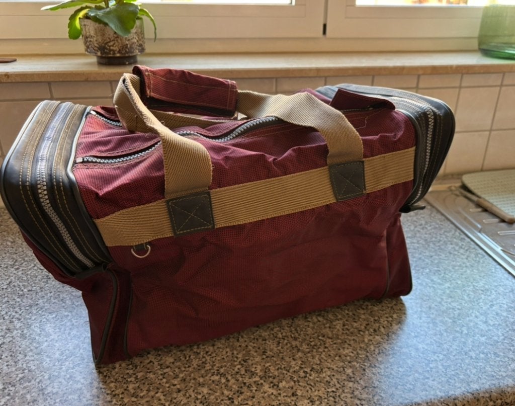 sac de voyage, Enlèvement, Neuf, Brun
