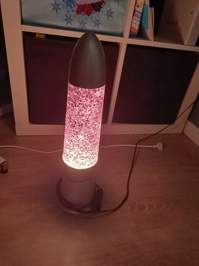 Glinsterlamp, Ophalen, Gebruikt, Glas