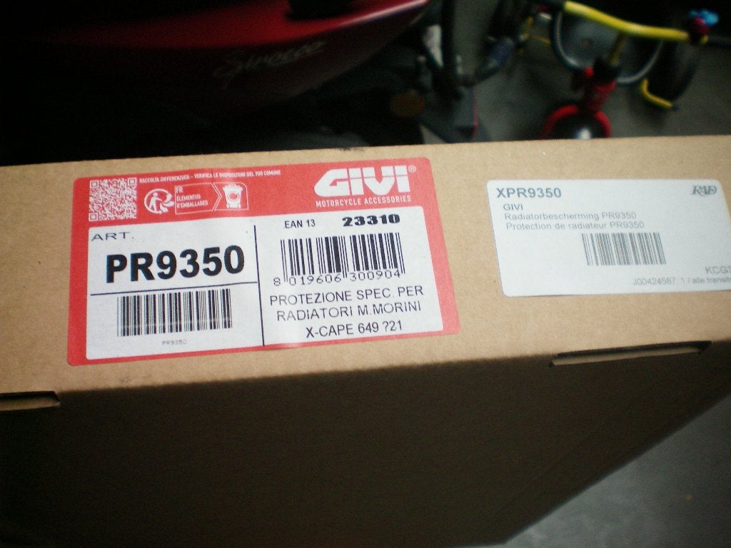 Radiatorgrill voor Morini X Cape 650, Motoren, Ophalen, Nieuw