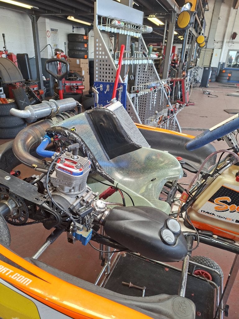 Beau Karting x30 2h de roulage  3000e, Sport en Fitness, Ophalen, Gebruikt, Kart