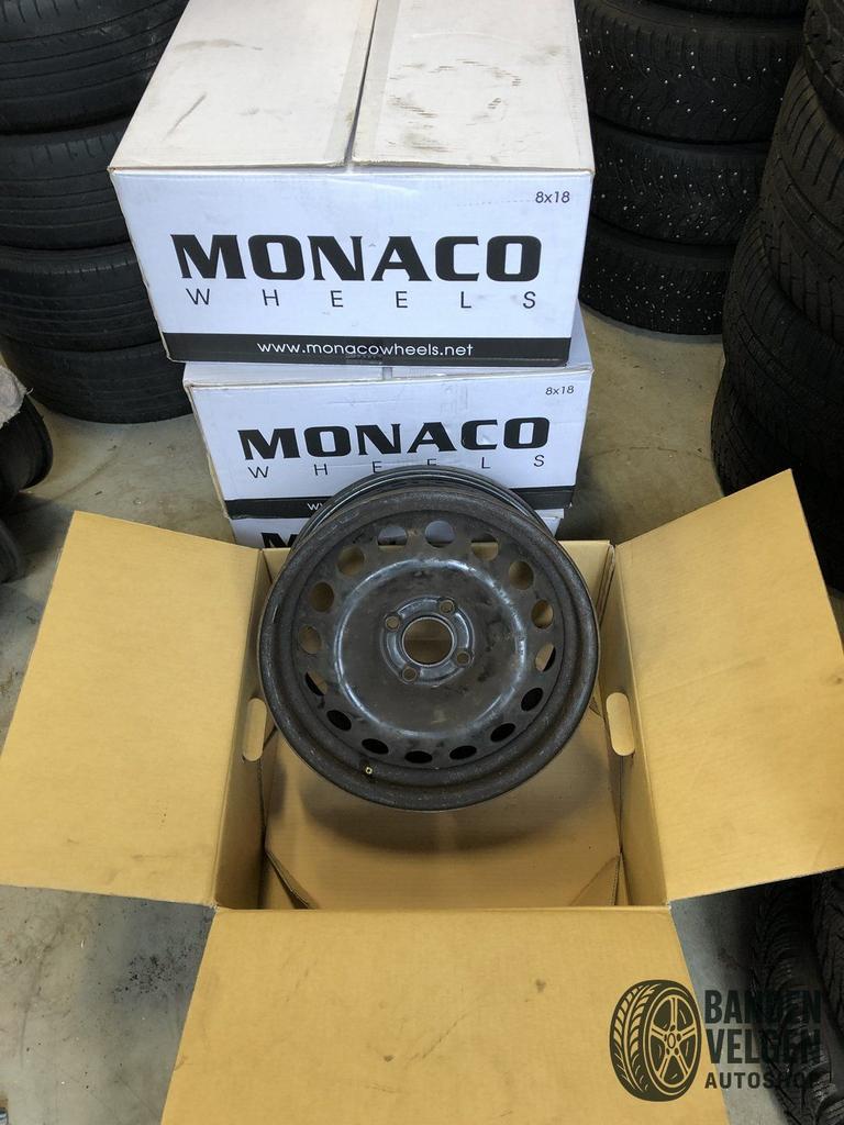 4 x Citroen DS4 Velgen 4 x 108 ET34 NG 65,1 Mm 7j 16 Inch KF, Auto-onderdelen, Gebruikt, Velg(en), -, -
