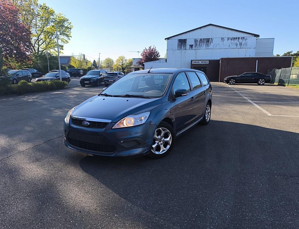 Ford focus, Auto's, Ford, Focus, Zwart, 4 cilinders, Leder en Stof