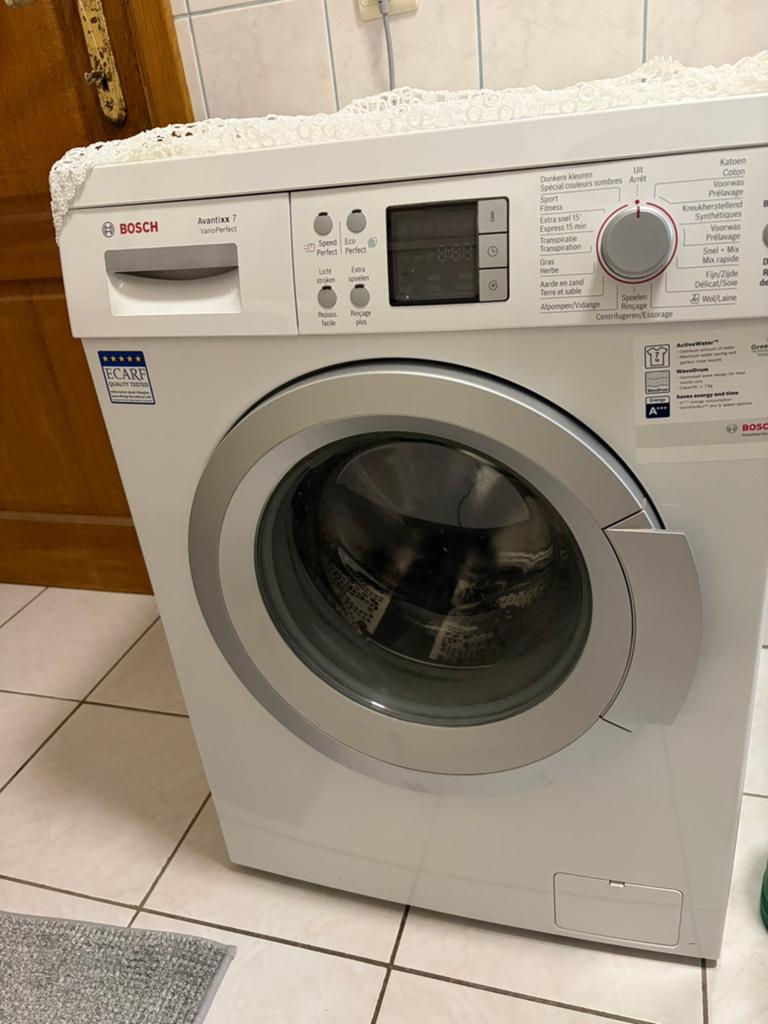Bosch Wasmachine in goede staat 7kg, Electroménager, Lave-linge, 6 à 8 kg, Enlèvement, Utilisé, Chargeur frontal