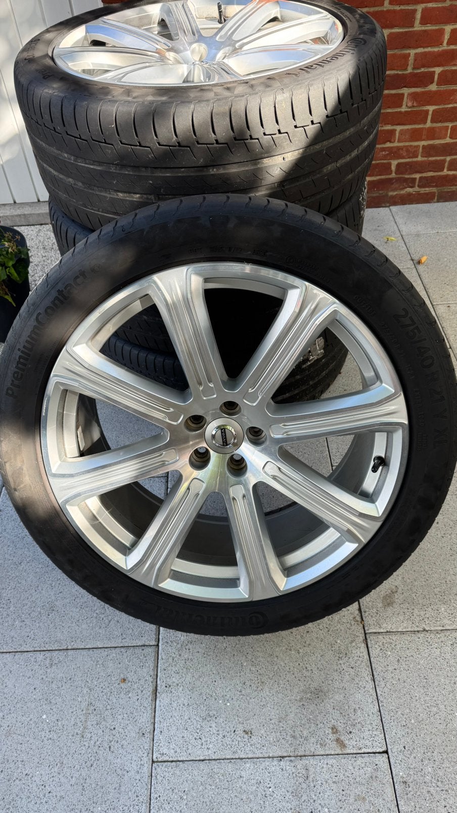 Volvo 21 inch velgen xc90, Auto-onderdelen, Banden en Velgen, Ophalen, Gebruikt, 275 mm, Banden en Velgen