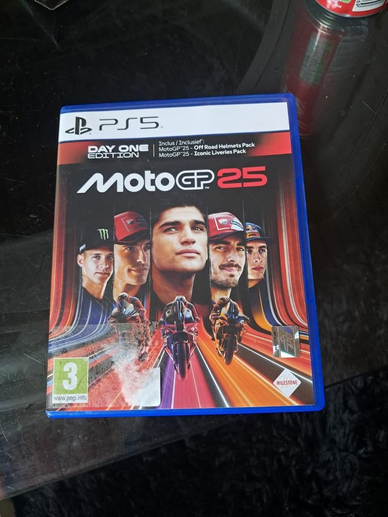 Moto GP 25 PS5, Enlèvement