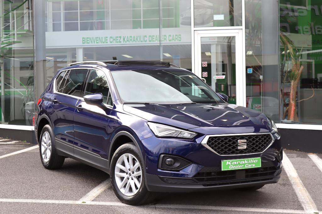 SEAT TARRACO 7PLACES 1.5TSI 150CV DSG PANO GPS CAMERA CUIR, Auto's, USB, Monovolume, 1498 cc, 4 cilinders