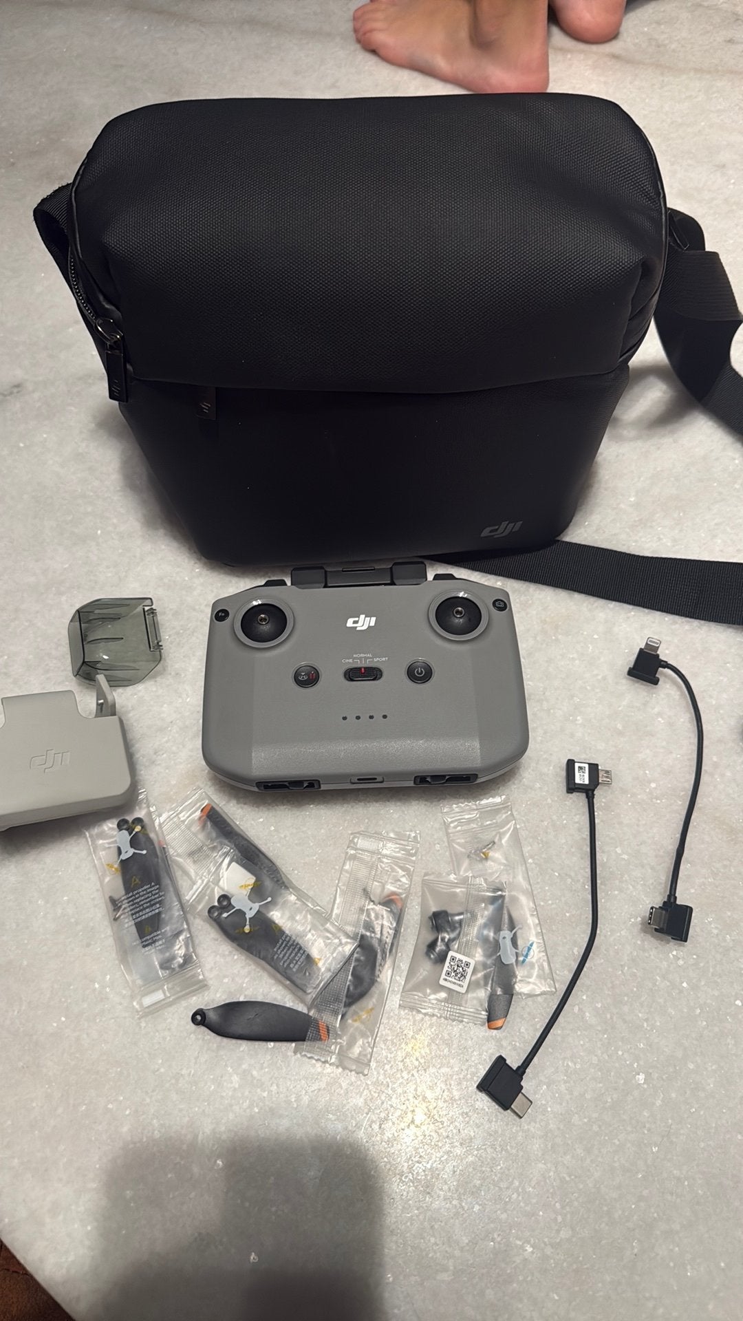 Dji mini 2 controller en toebehoren en zak, Ophalen, Gebruikt, DJI