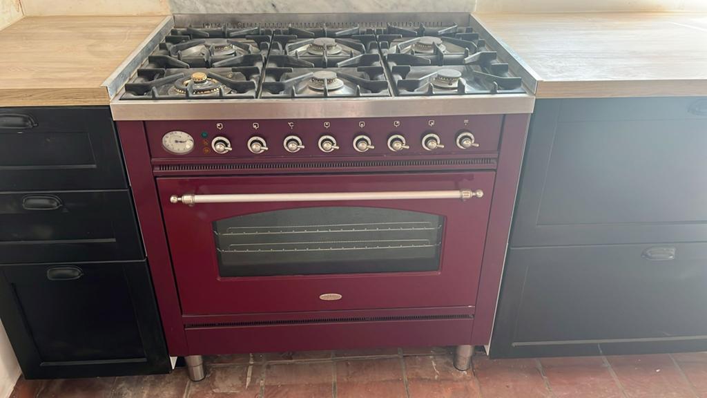 Boretti fornuis op gas, Elektronische apparatuur, Fornuizen, Ophalen, Zo goed als nieuw, Gas