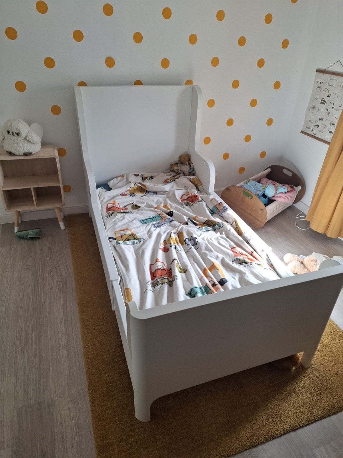 Lit + matelas enfant extensible Ikea Busunge, Enfants & Bébés, Chambre d'enfant | Lits, Enlèvement, Matelas