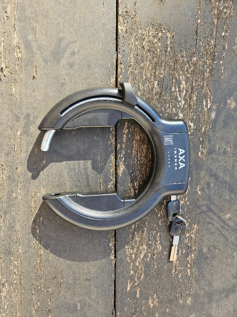 AXA Imenso Large ringslot, Vélos & Vélomoteurs, Accessoires vélo | Cadenas de vélo, Enlèvement ou Envoi, Neuf, Antivol fer à cheval