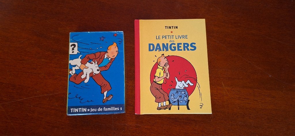 tintin herge petit livre et jeu BD, Neuf, Plusieurs BD, Enlèvement ou Envoi, HERGE