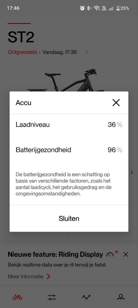 Speed Pedelec Stromer ST2 met riem, Oktober
