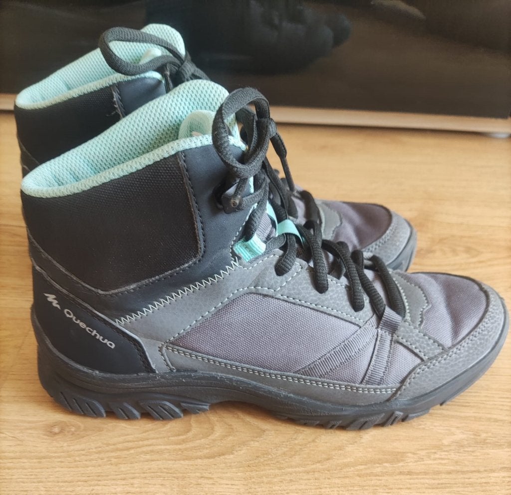 Quechua NH100 Mid dameswandelschoenen – EU 38, Ophalen of Verzenden, Gebruikt, Schoenen