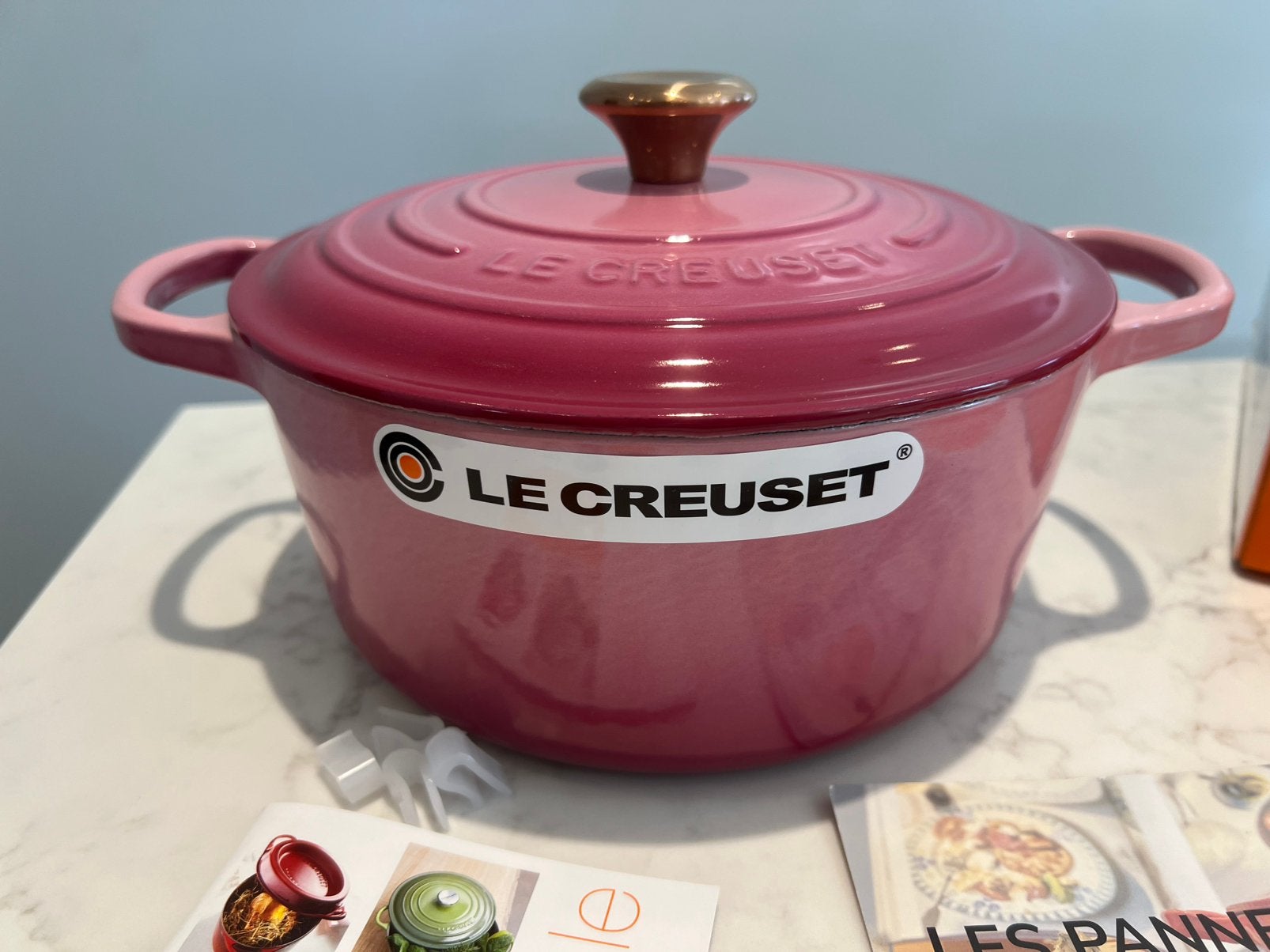 Nieuwe Le Creuset Berry braadpan 22 cm in de doos, Huis en Inrichting, Geschikt voor inductie, Nieuw, Le Creuset, Ophalen of Verzenden